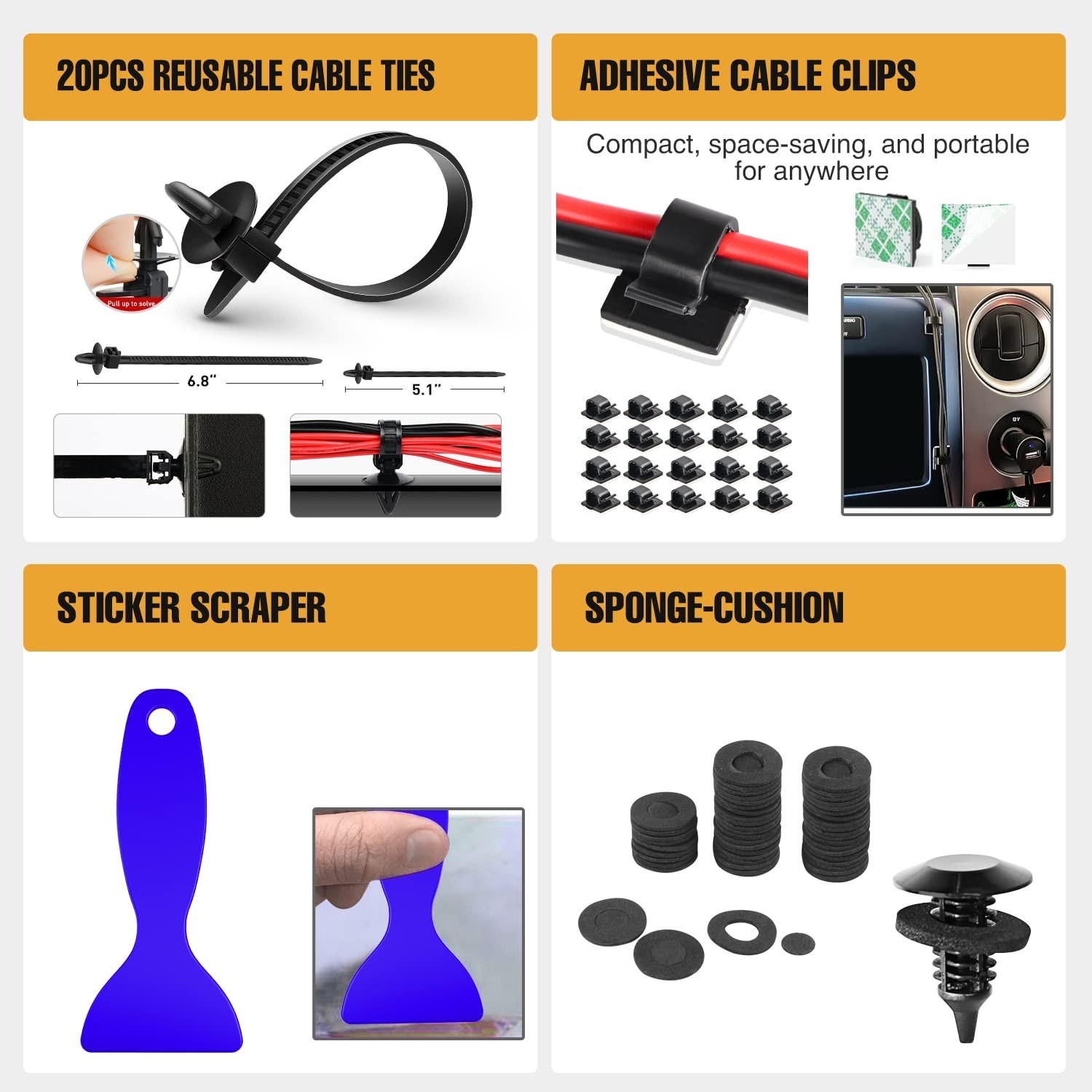 238Pcs Trim Removal Tool, Auto Push Pin Bumper Retainer Clip Set Fastener Ter…