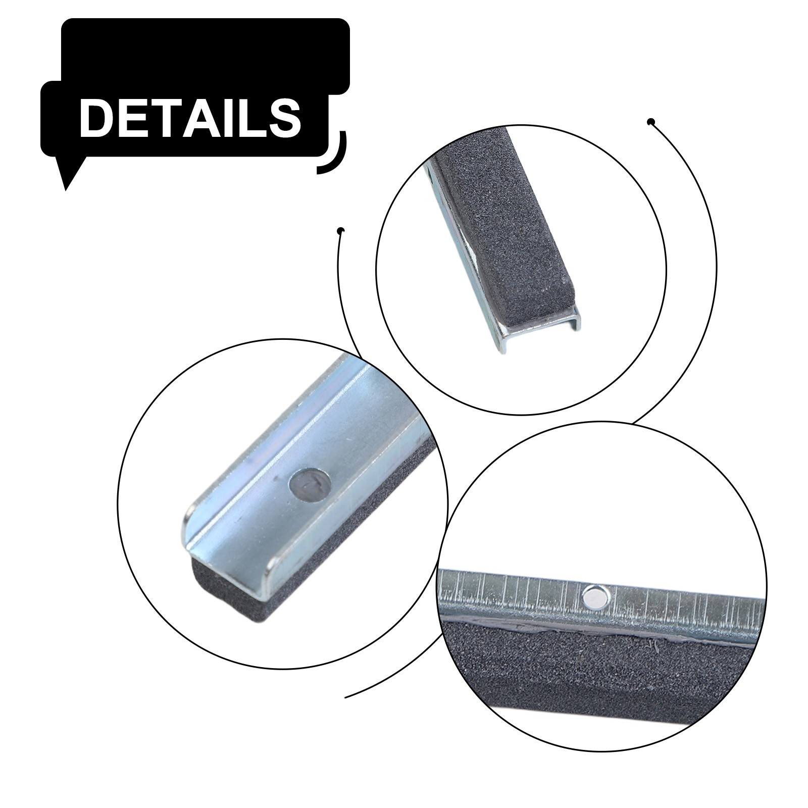 3 Pcs Cylinder Honing Stone Set for Engine Cylinder Grinding and Repair