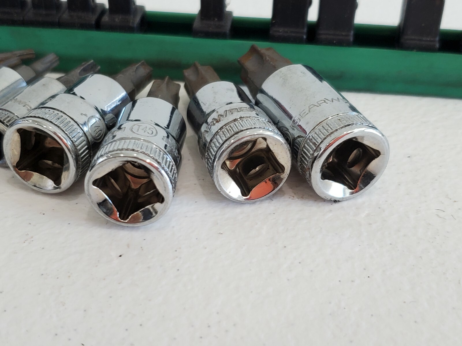 Gearwrench 9 Piece 6 point Allen Hex Socket Set 1/2″ 1/4″ Drive Tools