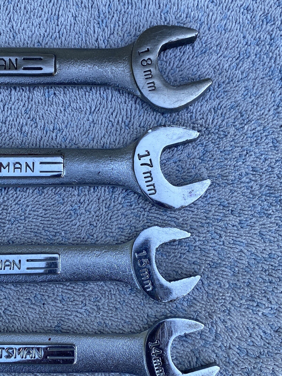 Craftsman Metric Flare Nut Line 9-14mm Wrench Set USA & Combination Set 11-18mm
