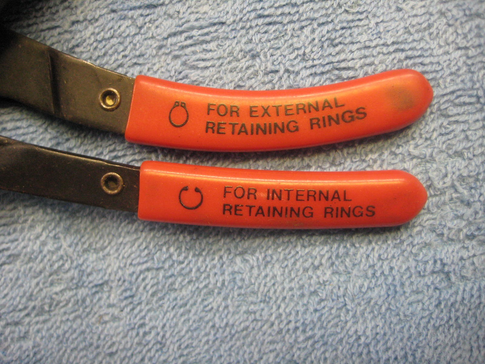 Jensen Tools Co. Internal and External Retaining Ring Plier Set