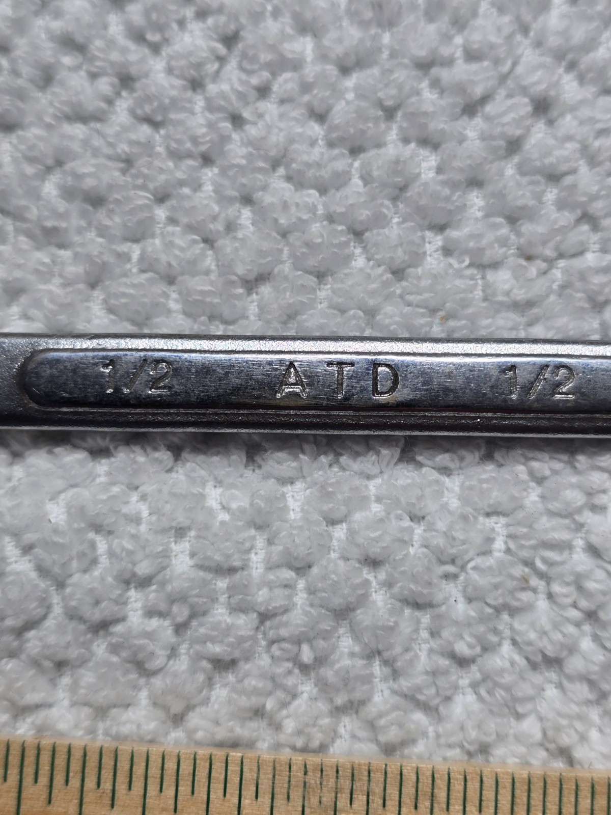 ATD Tools 1/2 Combination Wrench 12 Point Open & Box End – Good Condition