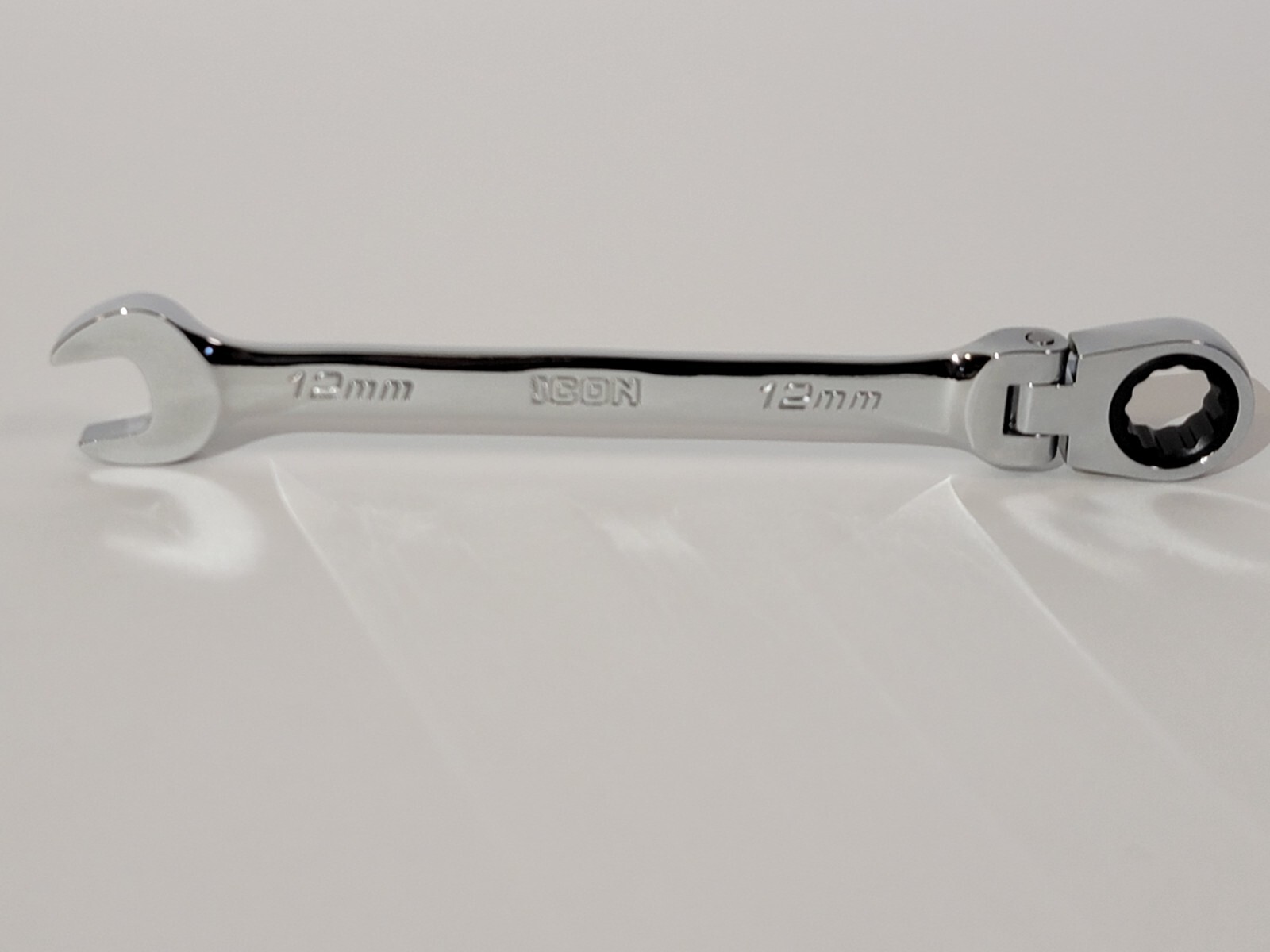 Icon Wrfm12 Flex Head Combination Ratchet Wrench 12mm 12pt New