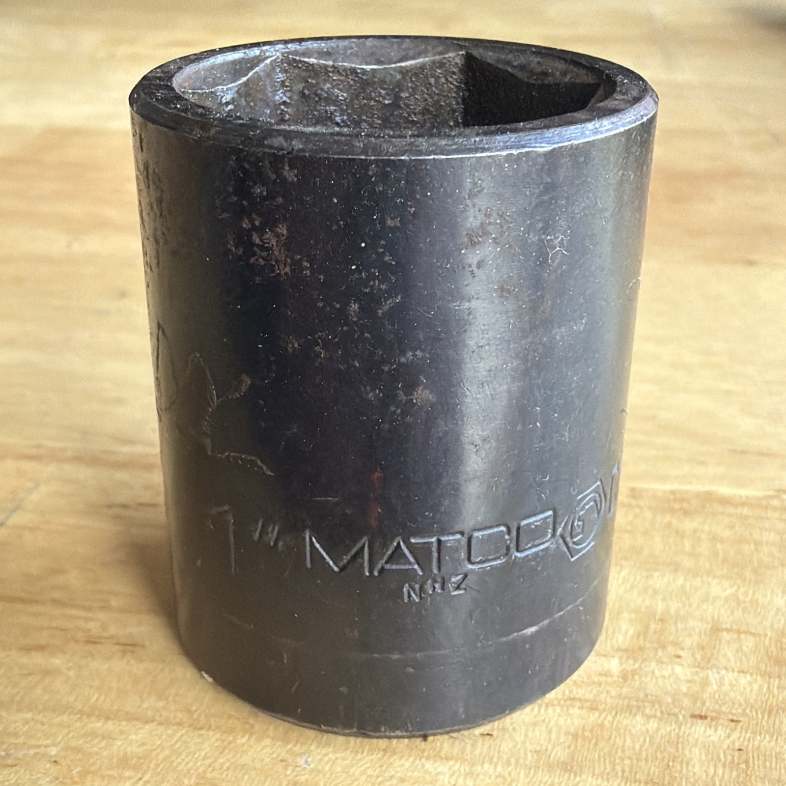 Matco Tools 1″ Shallow Impact Socket 1/2″ Drive 6 Point CP326 USA READ!