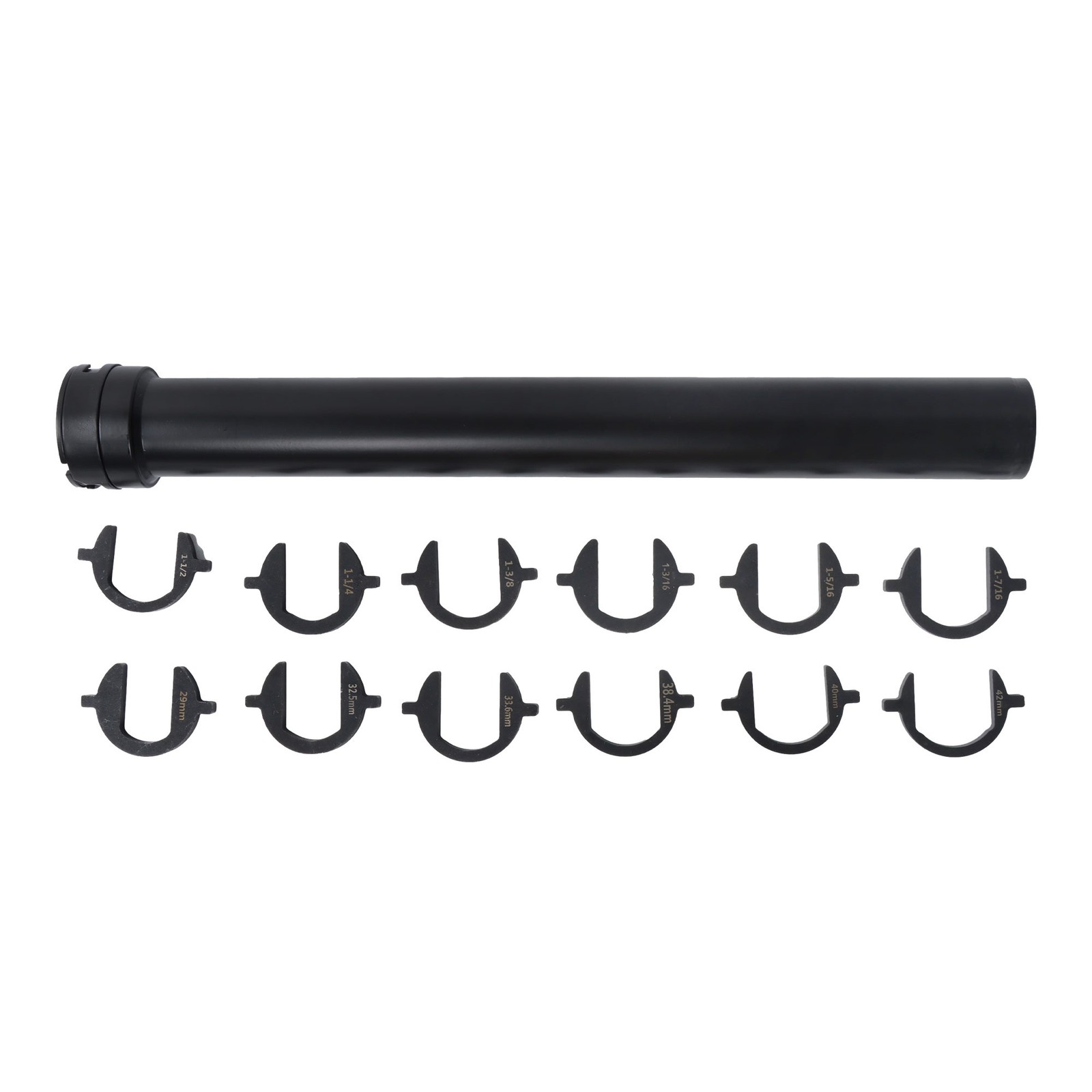 13pc Inner Tie Rod Removal Installation Tool Set with 12 SAE & Metric Adaptors