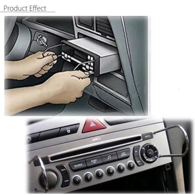 20x Car Radio CD Stereo Release Removal Tools Set Key For Audi BMW VW Ford GM
