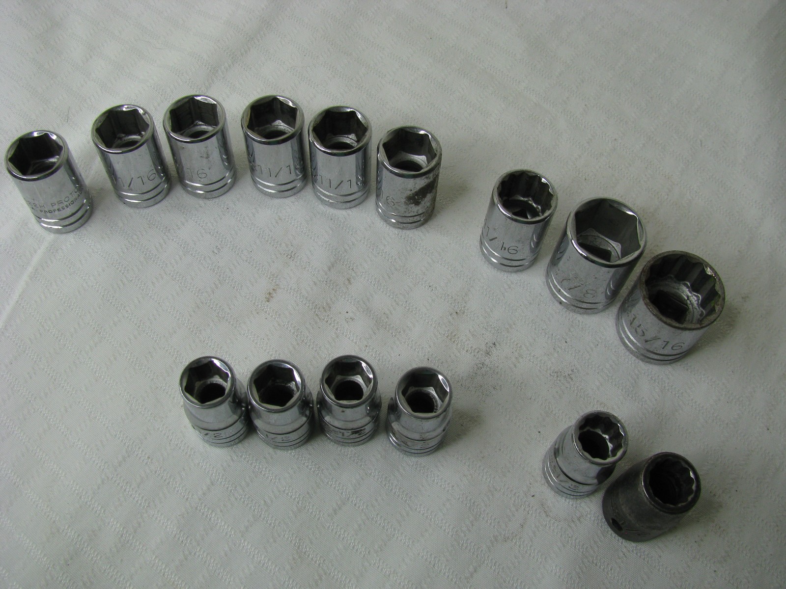 Proto Professional Socket lot of 15 SEE PHOTOS