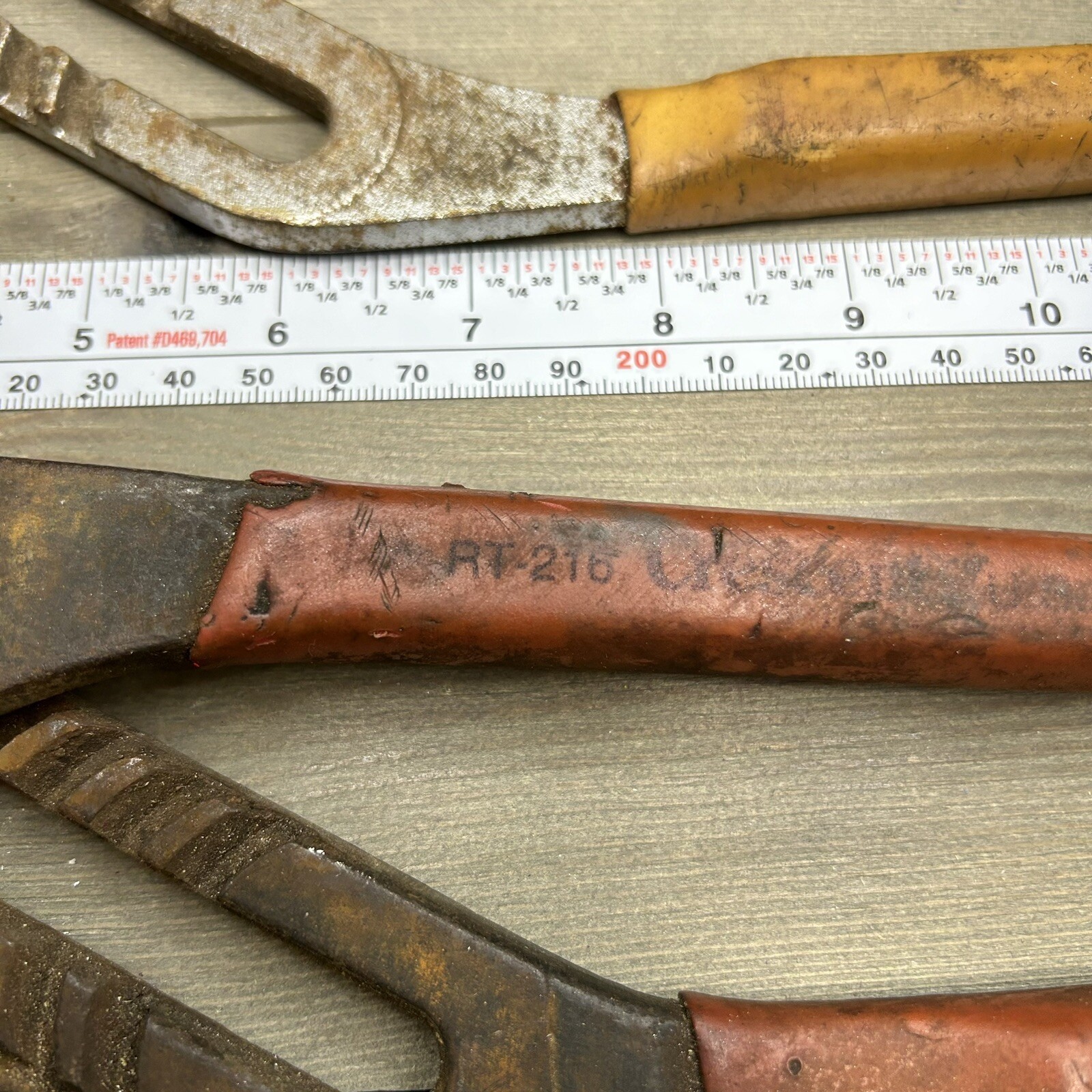 Vintage Fuller No.117 & Crescent RT-216 16” Straight Jaw Tongue Groove Pliers(2)