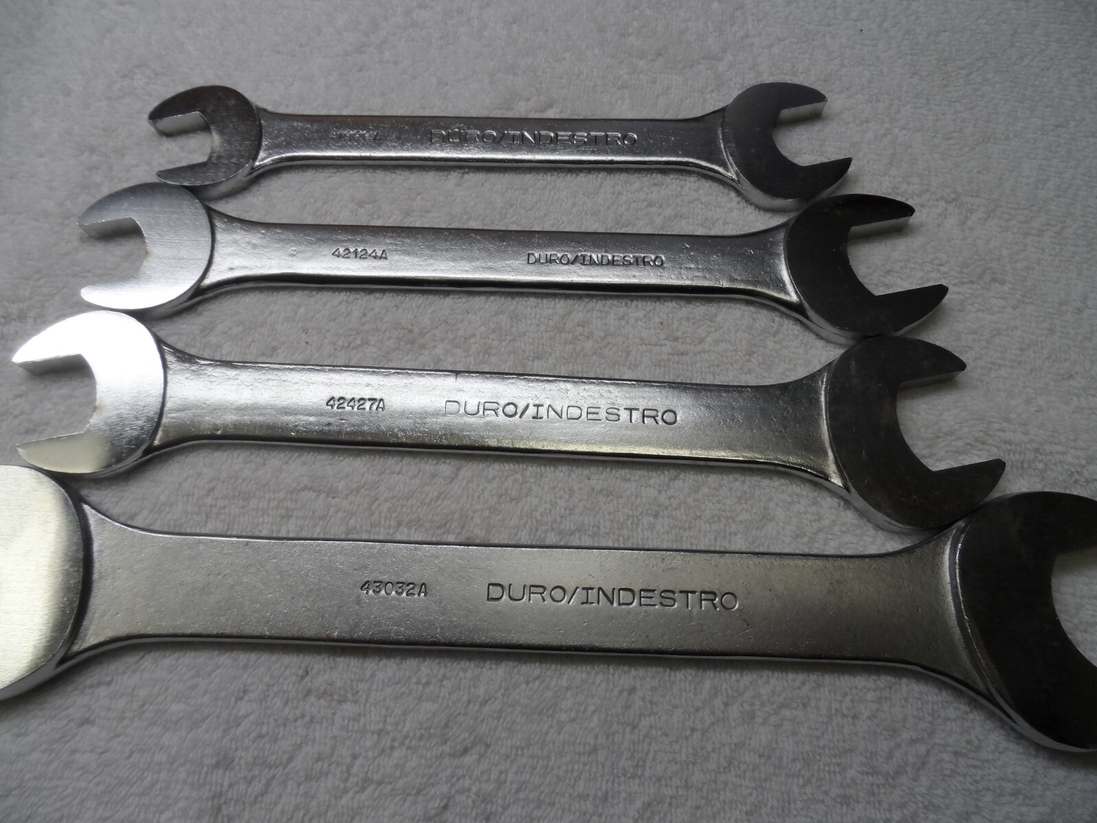 Duro Indestro Metric MM Open End Wrench Set made in USA up to 32mm (10 pcs)