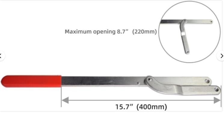 Universal Camshaft Pulley Fan Clutch Alignment Removal Holding Wrench Tool