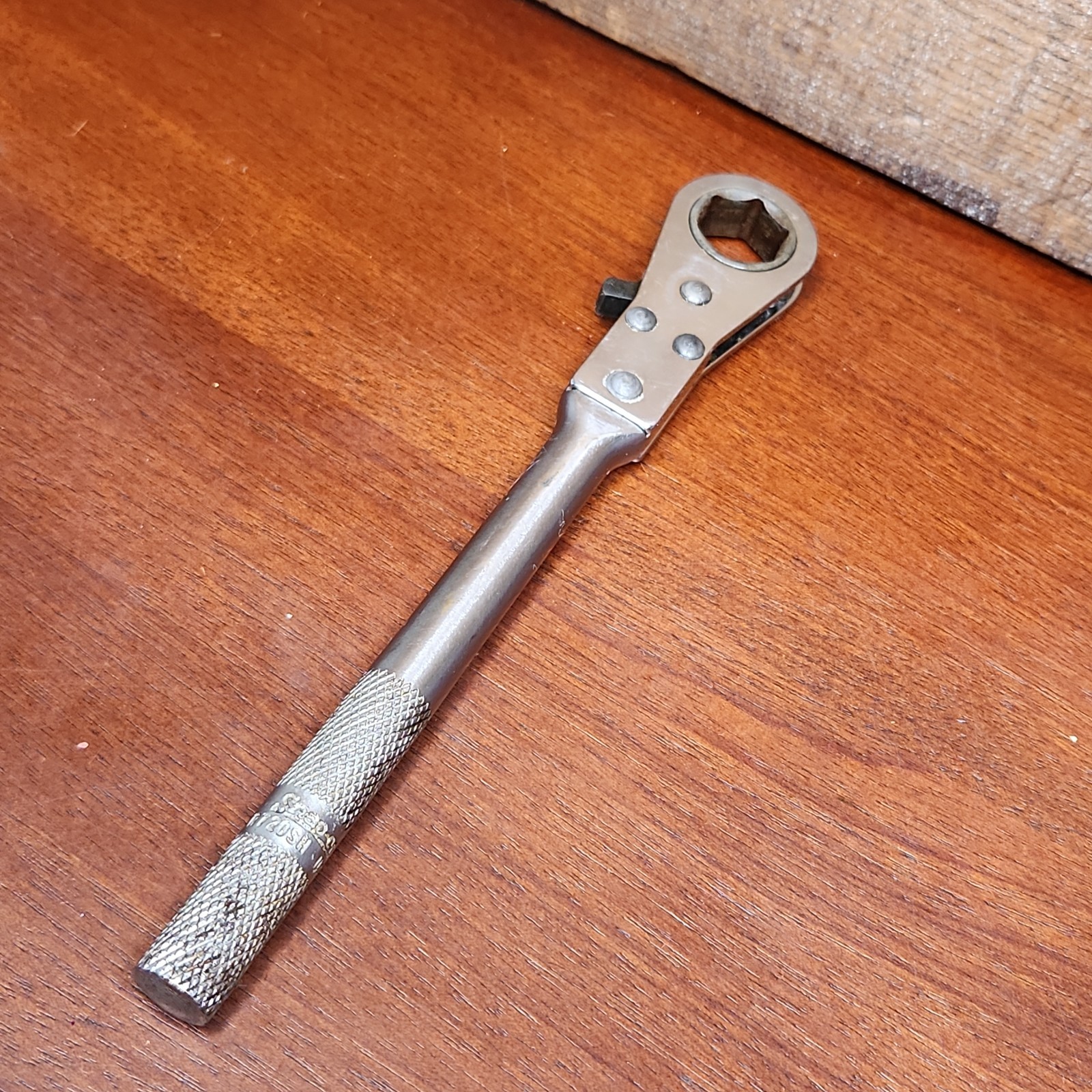 Snap-on Ratchet Wrench 6 Point 3/4″ Drive Knurled Handle 7 3/4″ R720SH USA