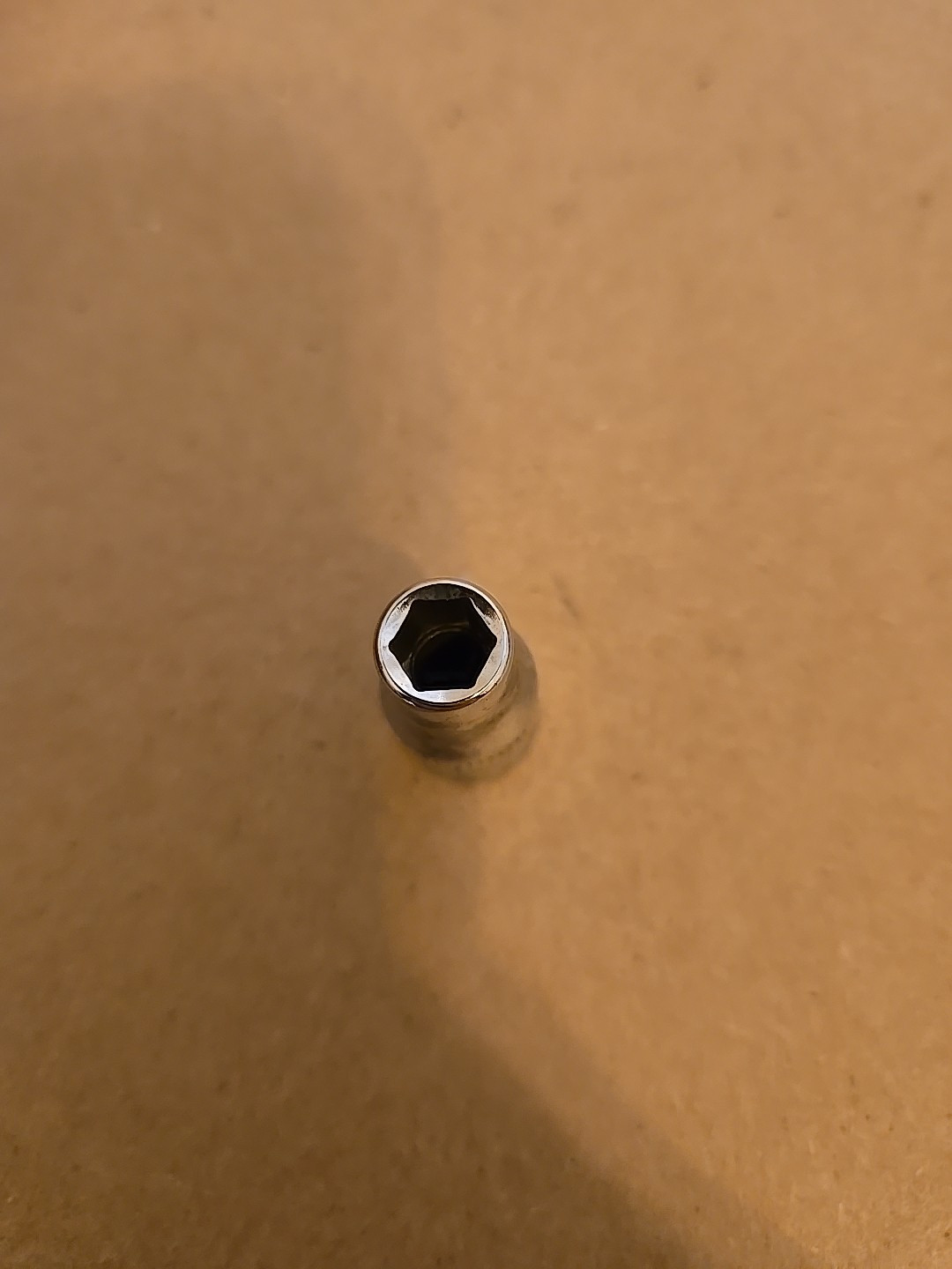 Snap On 1/4″ Drive 6MM 6PT Metric Shallow Chrome Socket TMM6