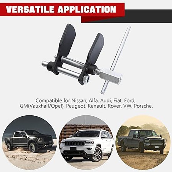 Auto Disc Brake Pad Installation Caliper Piston Compressor Press Spreader Tool