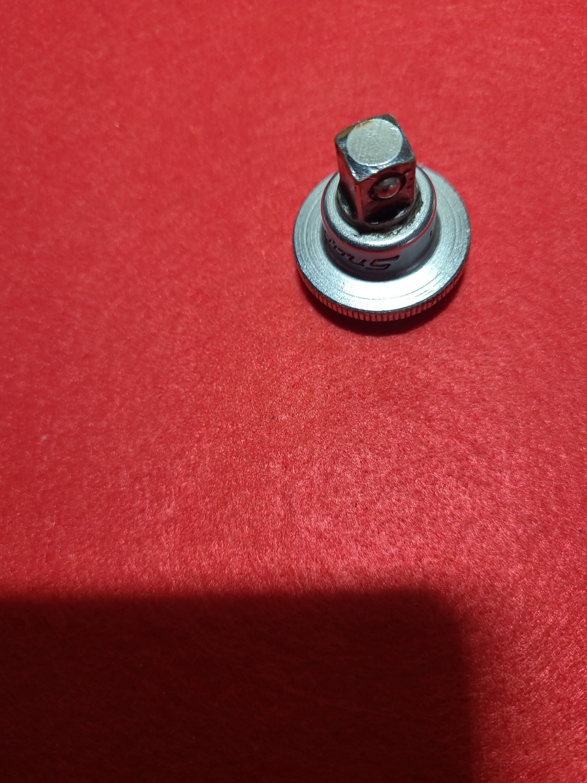 Snap-On Tools USA FRS70A 3/8″ Drive Knurled Chrome Spinner Ratchet Adapter