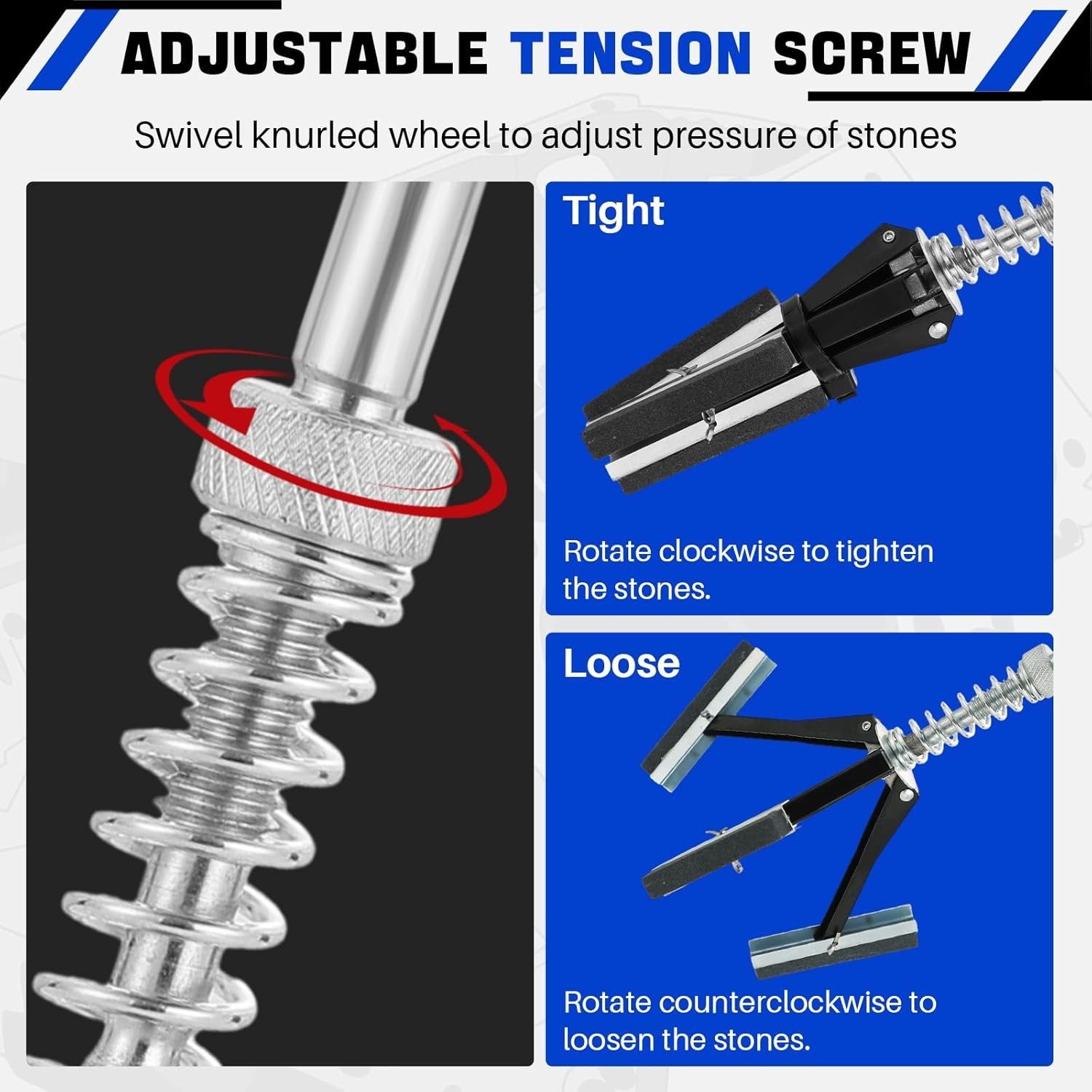 Engine Brake Cylinder Hone | Engine Cylinder Hone Tool for Grinding Holes Adj…