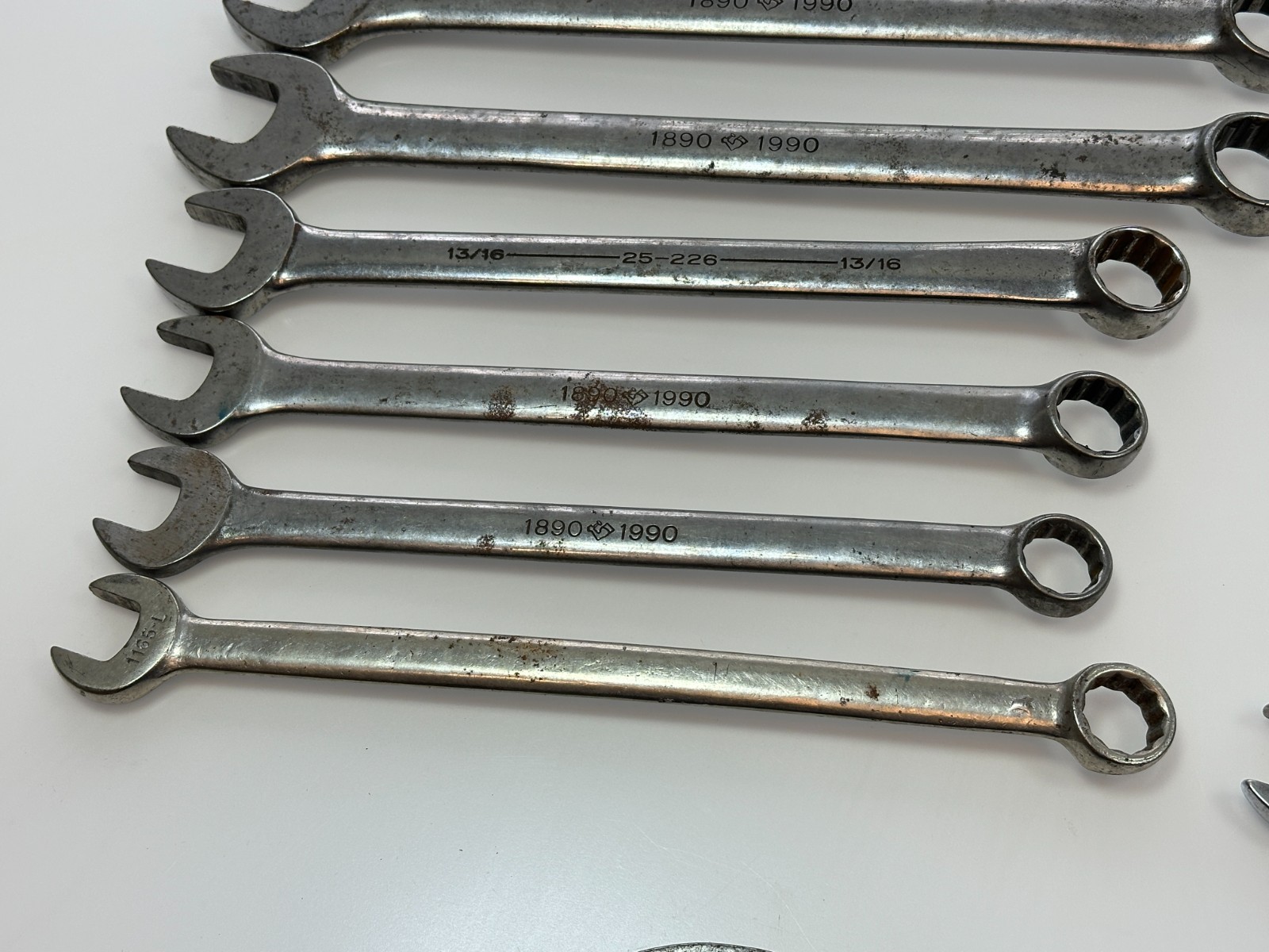 🇺🇸Armstrong Tools USA 16pc Mixed Wrench Lot Including 1-1/2 & 32mm Large Sizes