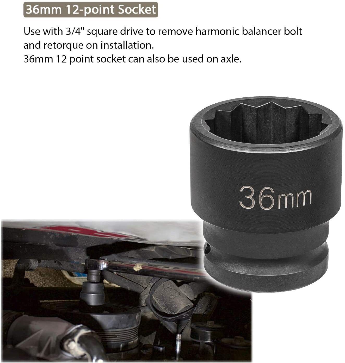 22100 Flywheel Locking Tool Socket Holder Bolt AM-J-44643 S A B for 6.6L Duramax