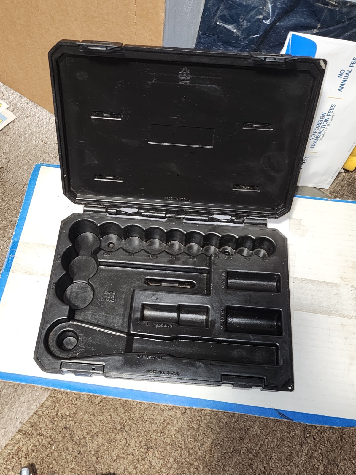 Craftsman USA 16-PC 1/2″ Drive 6 Point SAE Socket Wrench Set With Case #34790