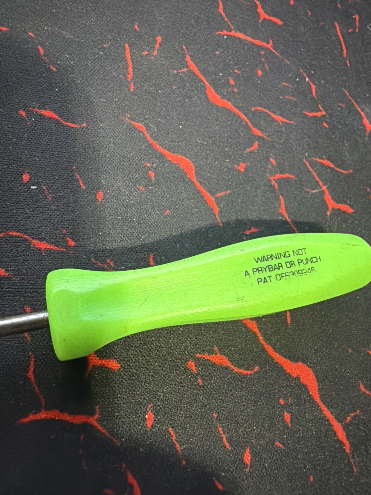 Mint! Snap On Mini Hook 3ASHA Green Hard Handle! Free Shipping!