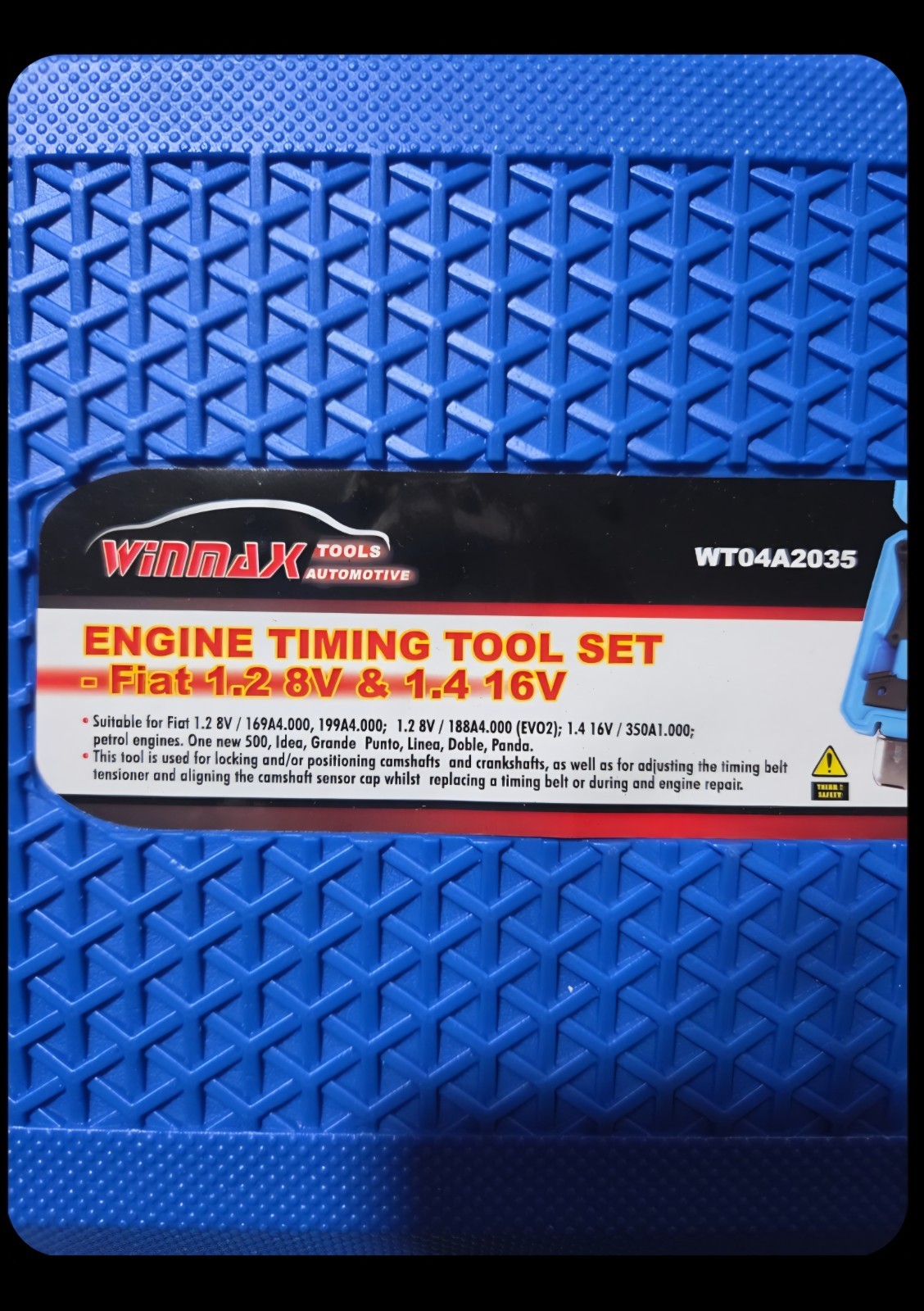 Winmax Tools Automotive Engine Timing Tool Set for Fiat 1.2 8V & 1.4 16V engines