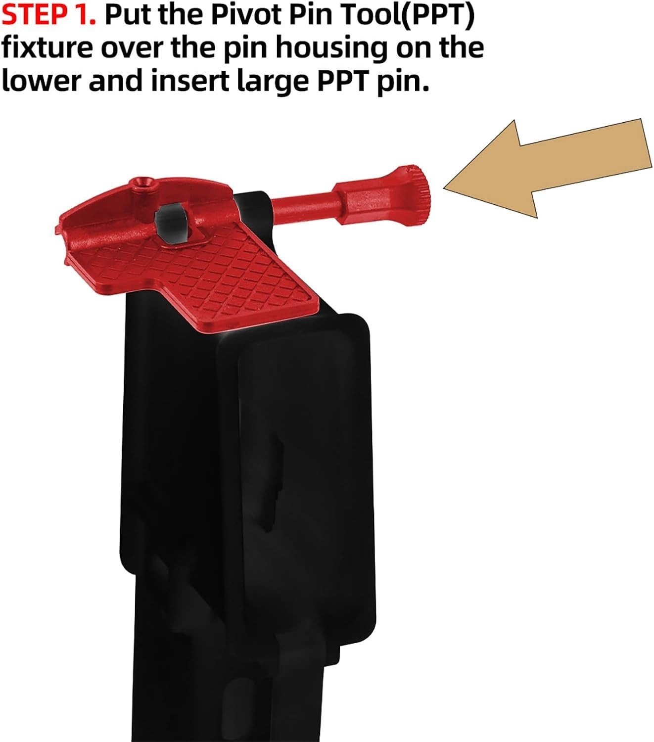 Compact Hand-Powered Pivot Pin Installer – Essential Tool for Beginners
