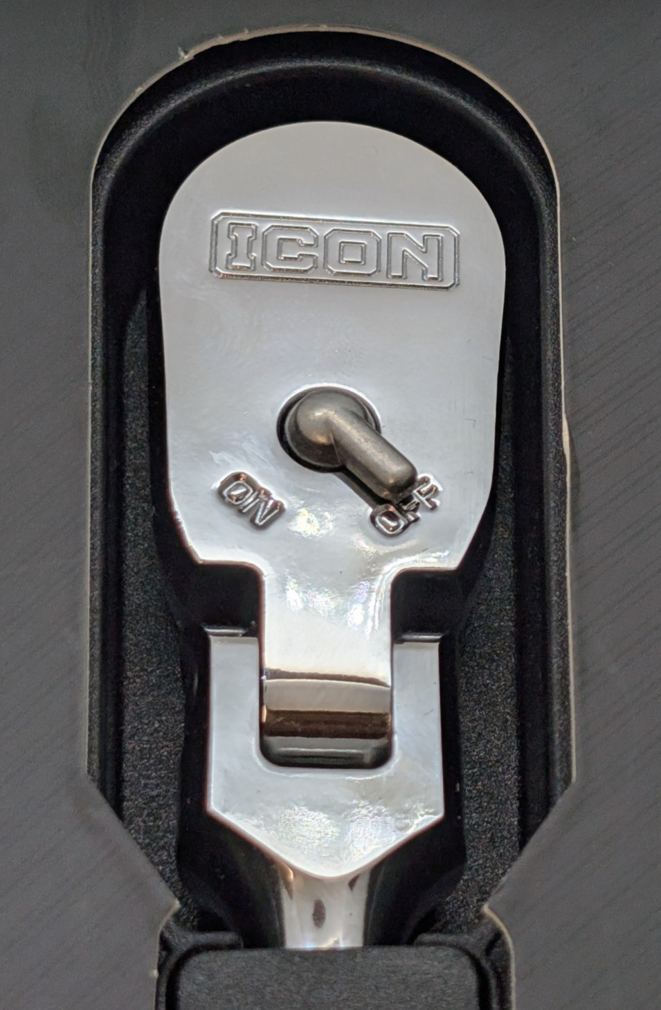 ICON G2 3/8″ Drive 4-3/4″ Stubby Flex Ratchet – R2STF – 70425 – NEW IN PACKAGING
