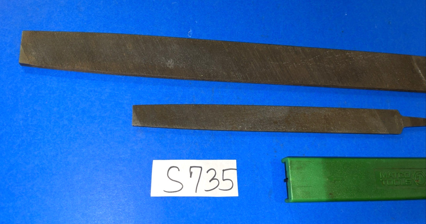 MATCO TOOLS 5 PIECE ASSORTED FILES 5 INCHES TO 19 INCHES LONG