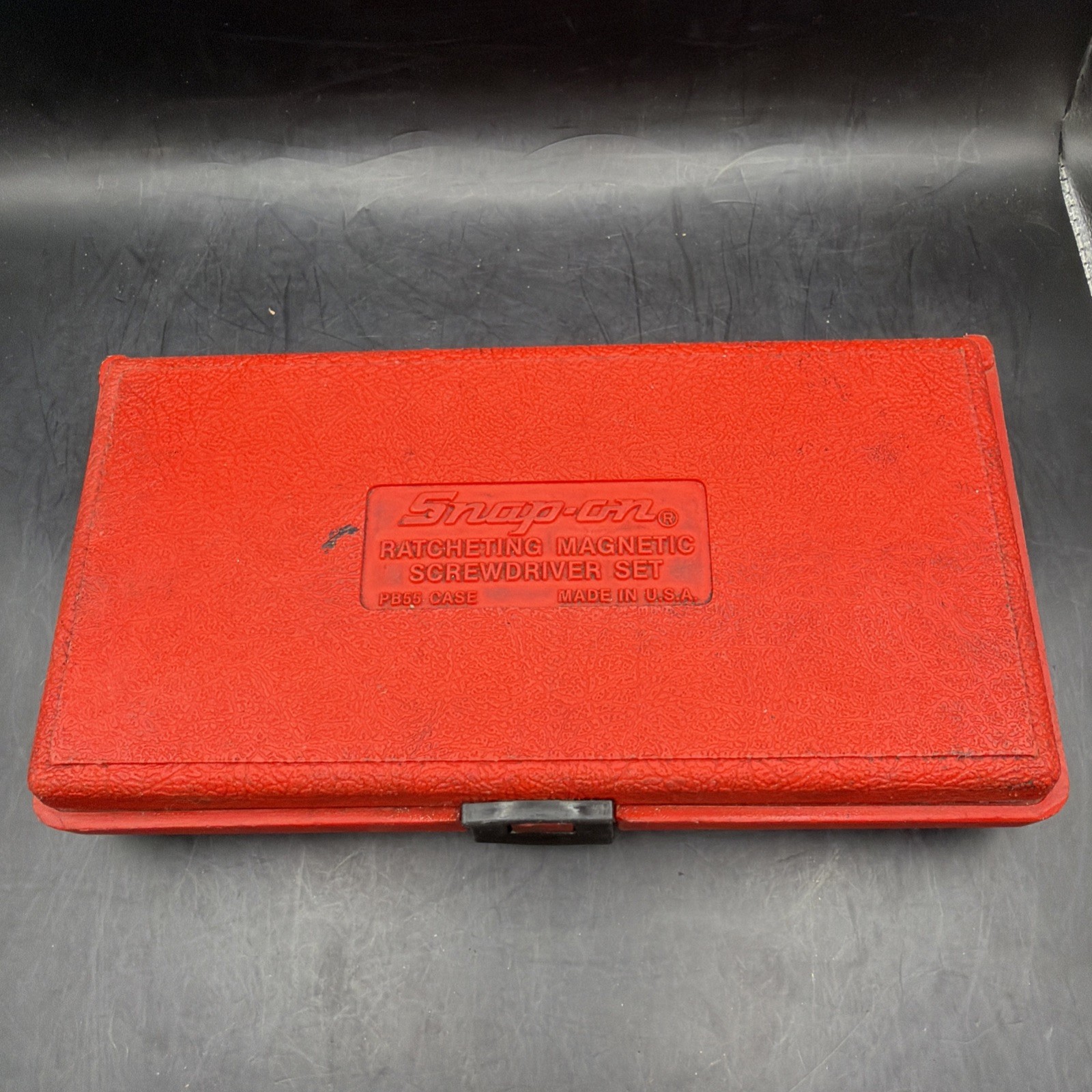 Snap On Tools Ratcheting Screwdriver Set Red Dale Earnhardt Bits & Case SSDMR220