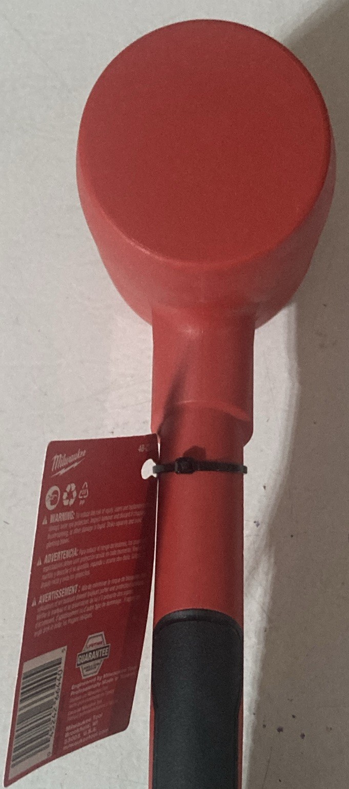 New Milwaukee 48oz Dead Blow Hammer Red/Black 48-22-9151
