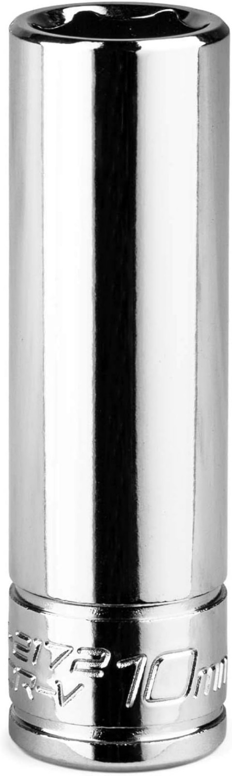 Durable 10mm Deep Socket, 1/4inch Drive – Chrome Vanadium with SmartKrome Finish