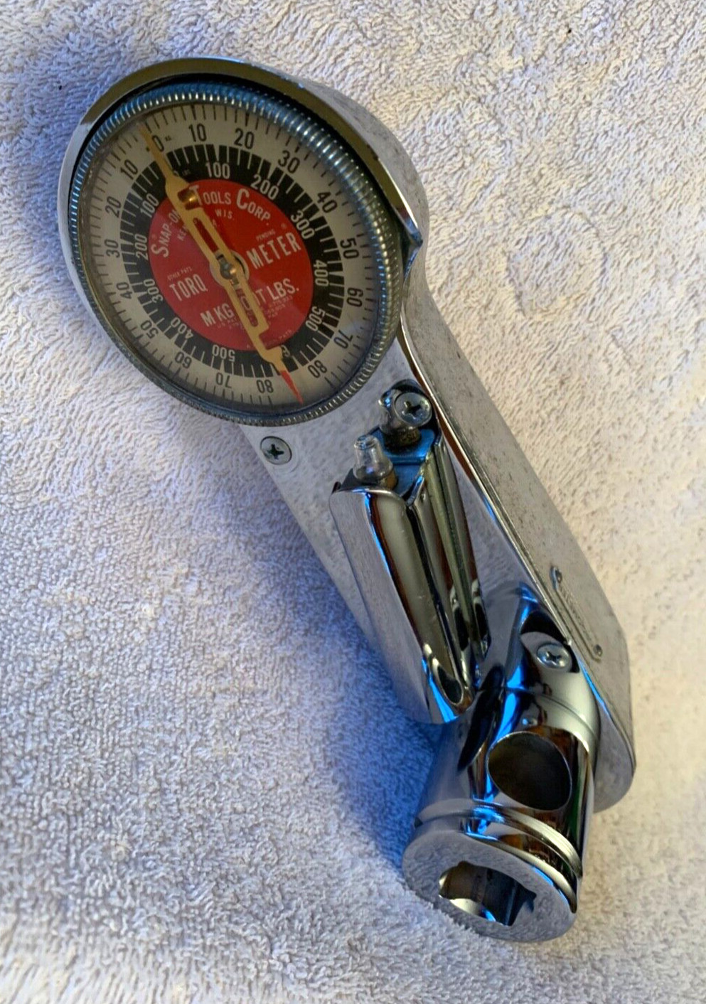 Snap On Tools 3/4″ DR 600 Ft Lb TORQOMETER Torque Wrench Light Signal T-Handle
