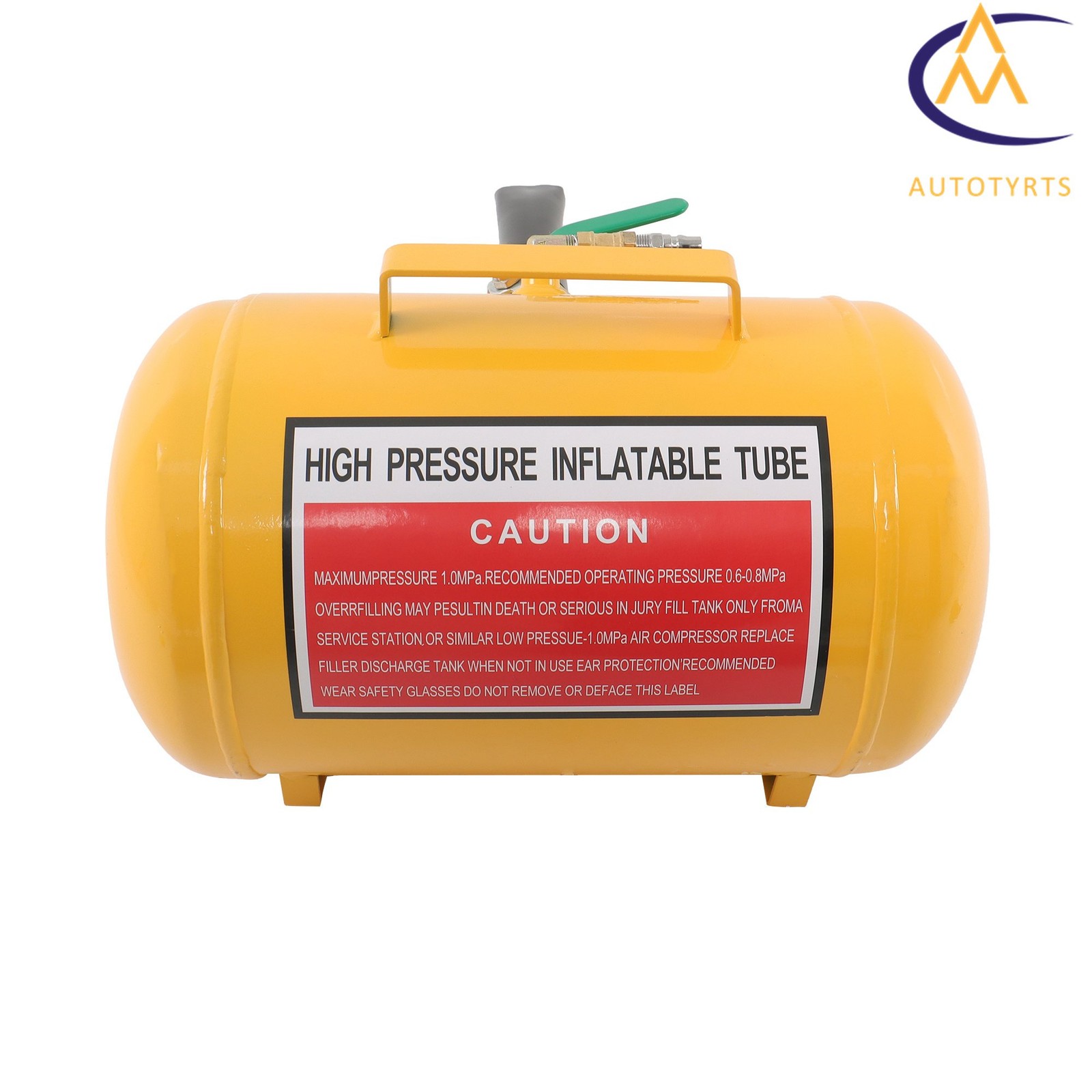 5 Gallon Heavy Duty Air Tire Bead Seater Blaster Seating Tool 145 psi Yellow