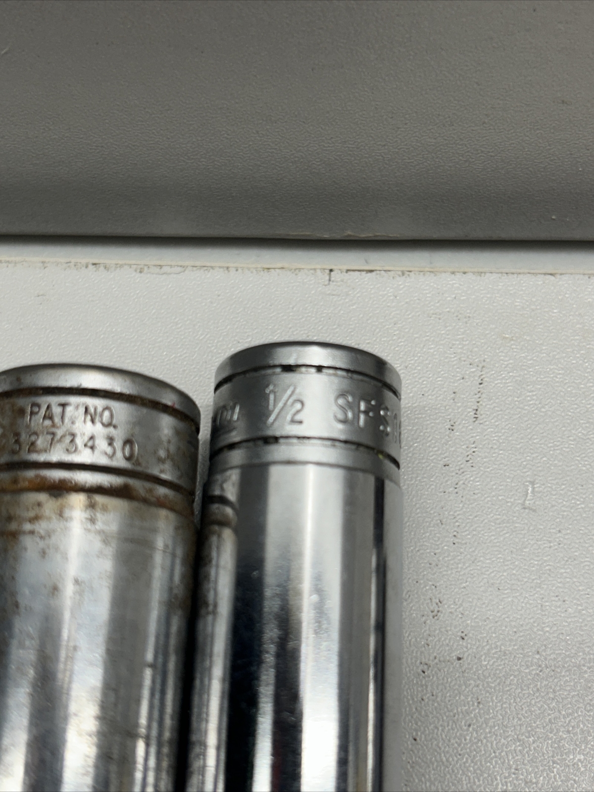 (5) Snap-on 3/8″ Drive 6 Point Deep Socket SFS141 SFS161 SFS201 SFS241 SFS221