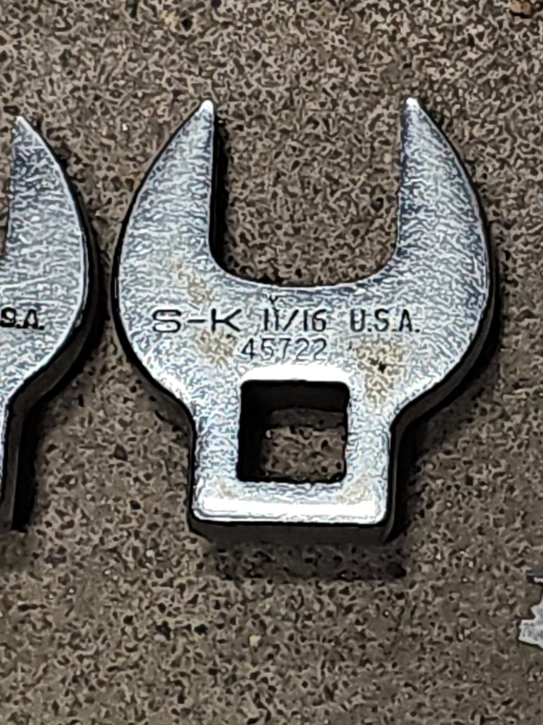 Sk Tools Set Of Crowfeet 5- 3/8 Drive Crowfoot Wrench + 2 Others