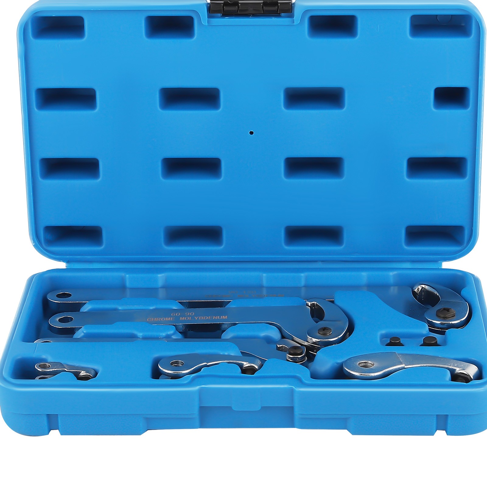 8Pcs Adjustable Hook & Pin Spanner Wrench Tool Set Locking Nut Wrench 35mm-120mm