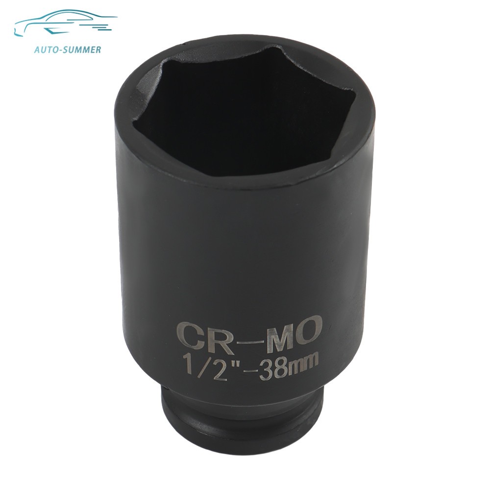 1/2″ Drive Metric Axle Hub Nut Socket 9pcs 29-38mm Deep Impact Socket Tool Kit