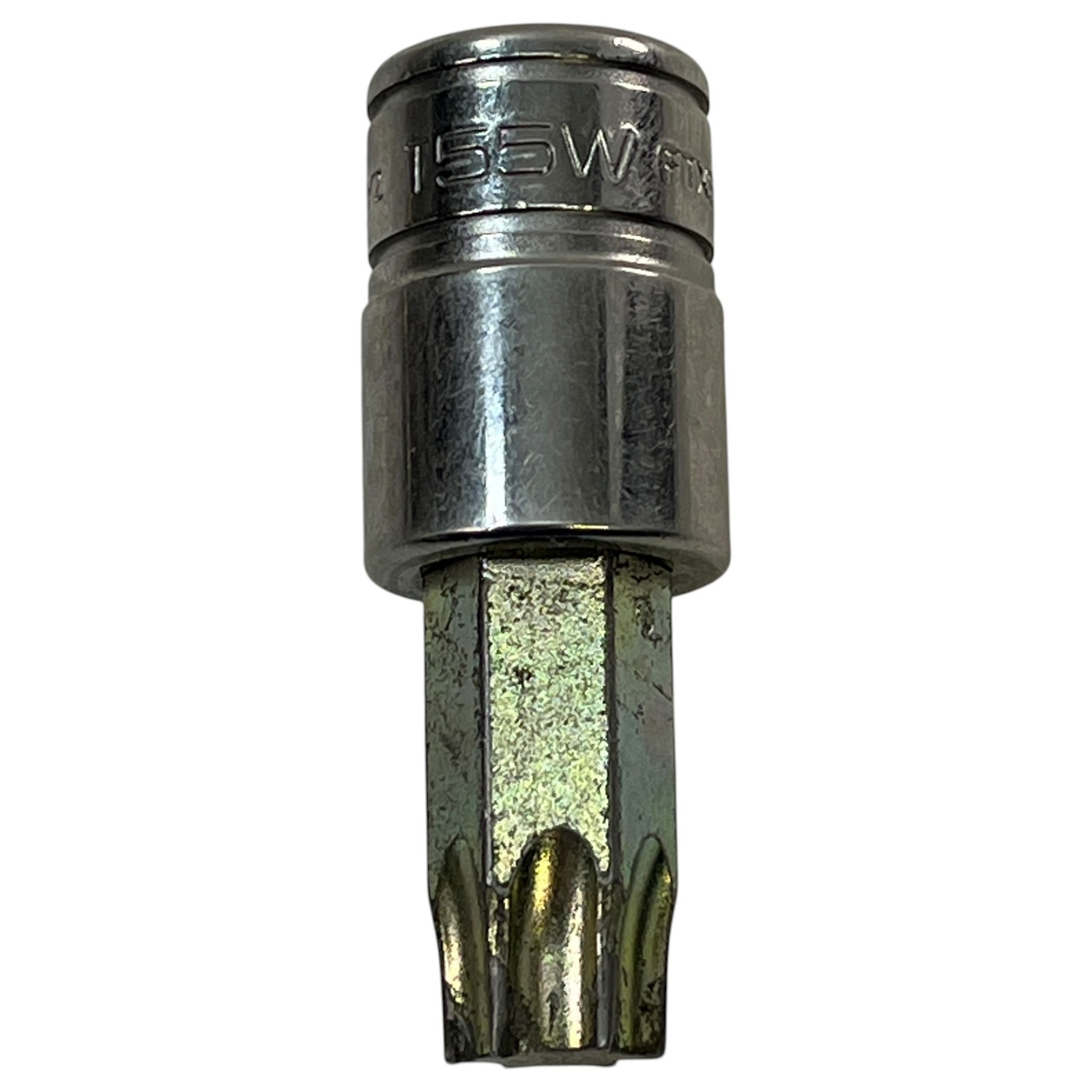 Snap-on Torx Bit Socket T55W 3/8″ Drive FTXB55E Sold As Pictured Mechanic Tool
