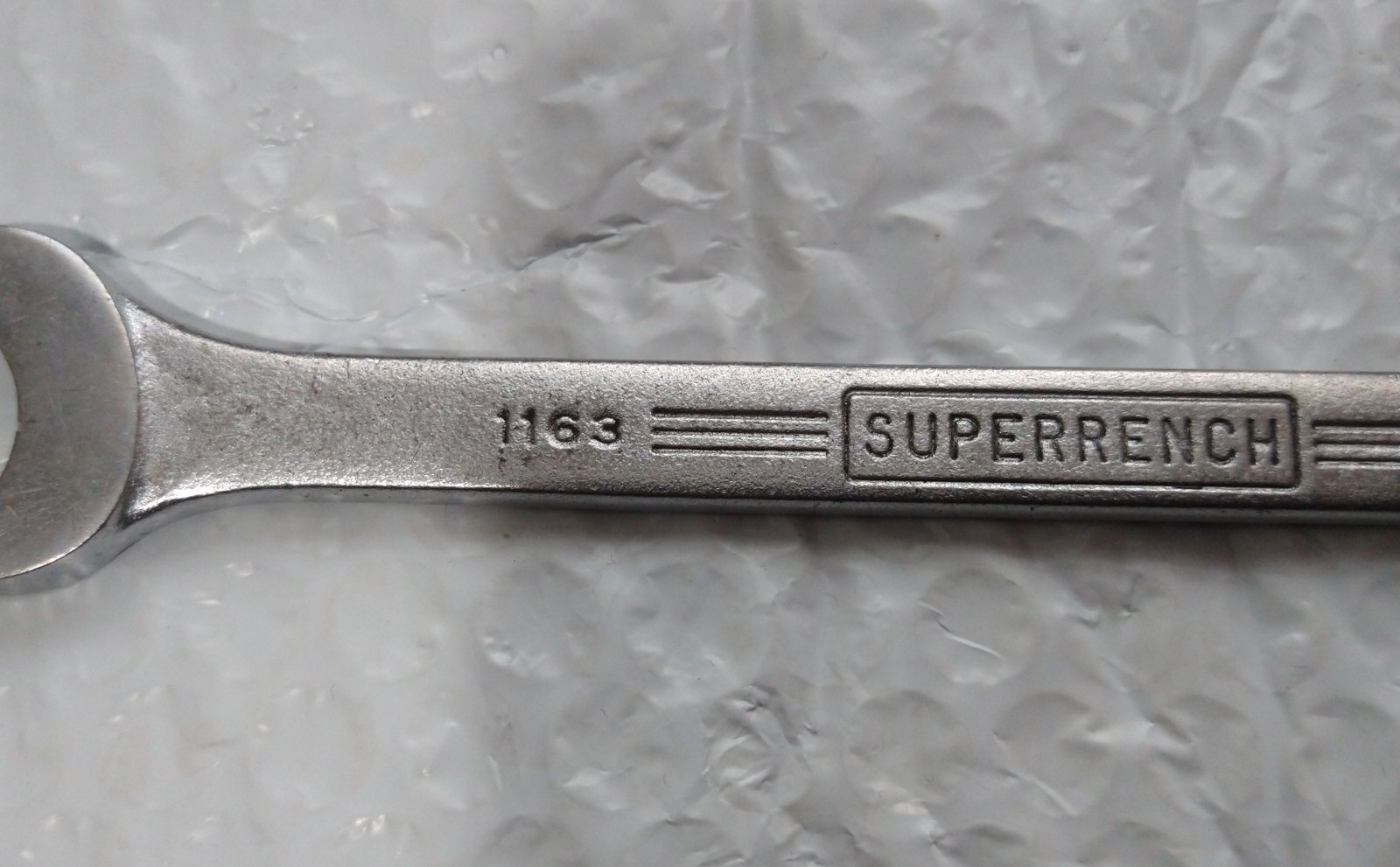 WILLIAMS TOOLS «SUPERRENCH» 1163, 9/16″ COMBINATION WRENCH, 8″ LONG, 12 POINT.