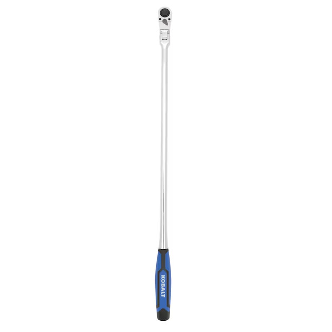 Kobalt 3108328 24.5″ Long Handled 1/2″ Drive Flex Head Ratchet Breaker Bar