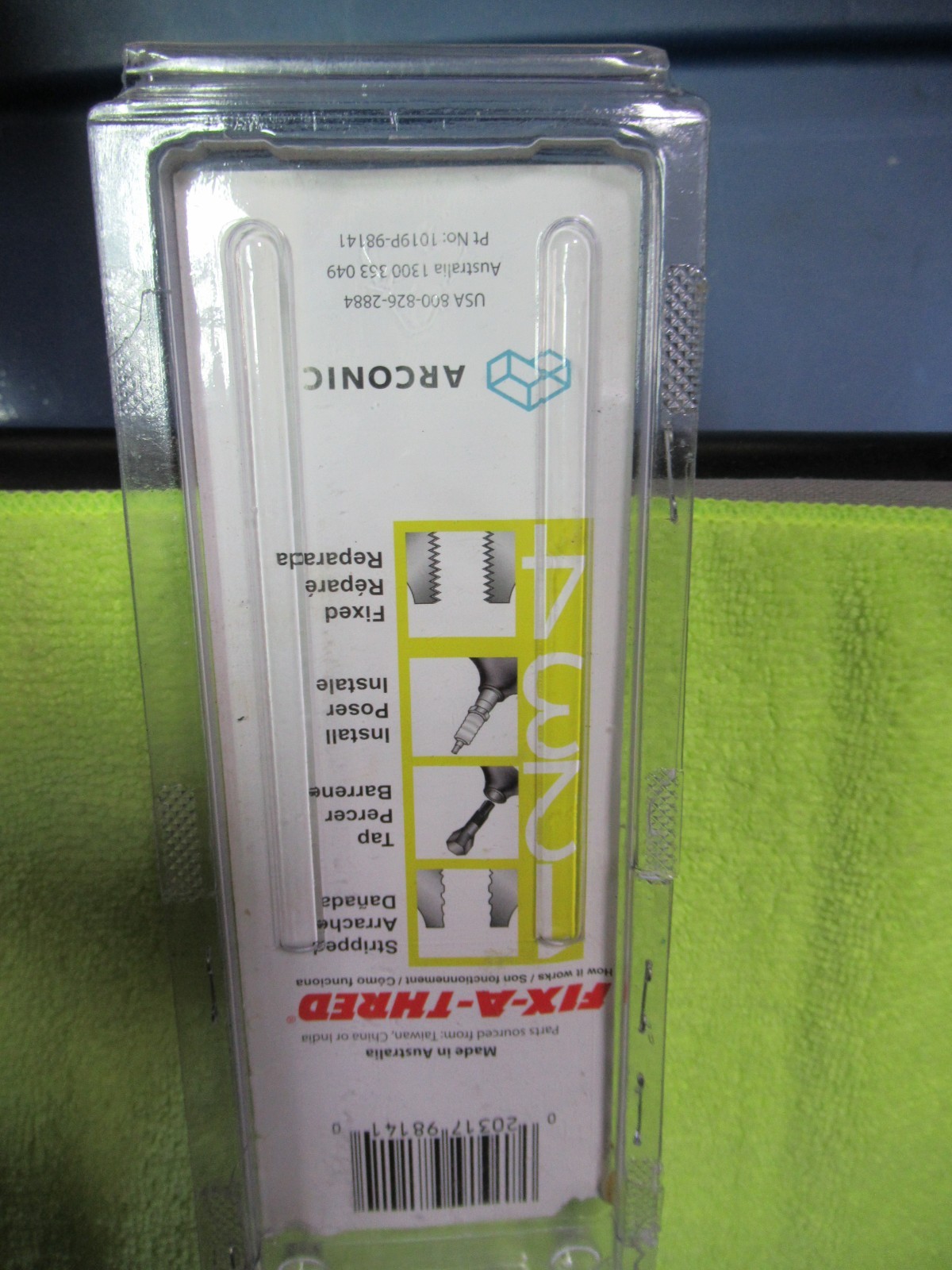 NEW FIX-A-THRED 98141 SPARK PLUG SAVER M14-1.25 LIKE 5334-14 RESTORES THREADS