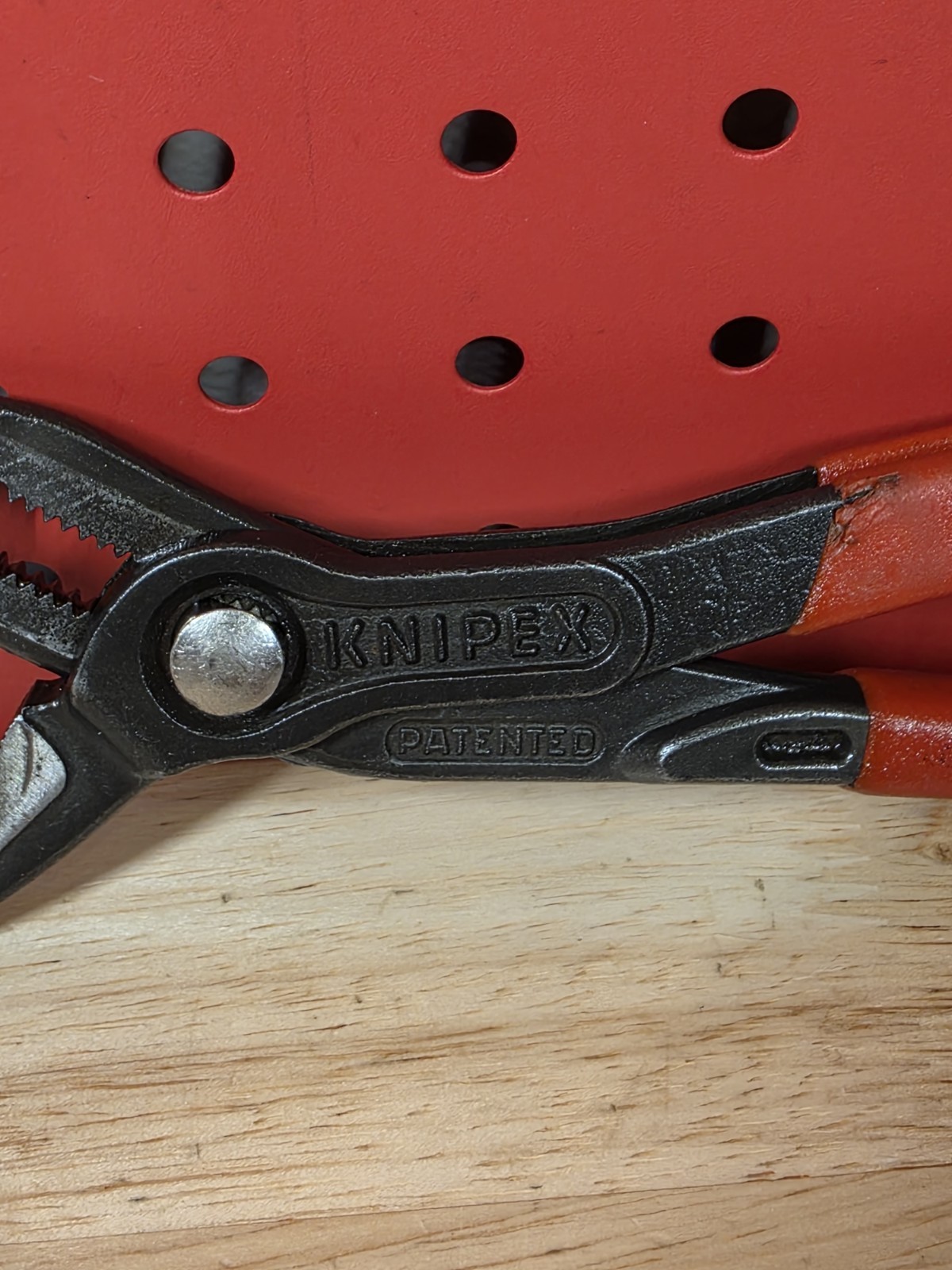 Matco Tools PC10ES Knipex Germany Slim Head Cobra Pliers Red Handle
