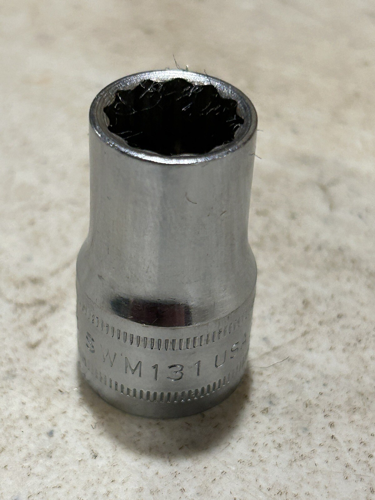 Snap-on Tools USA 1/2″ Drive 13mm Metric 12-POINT Shallow Socket SWM131