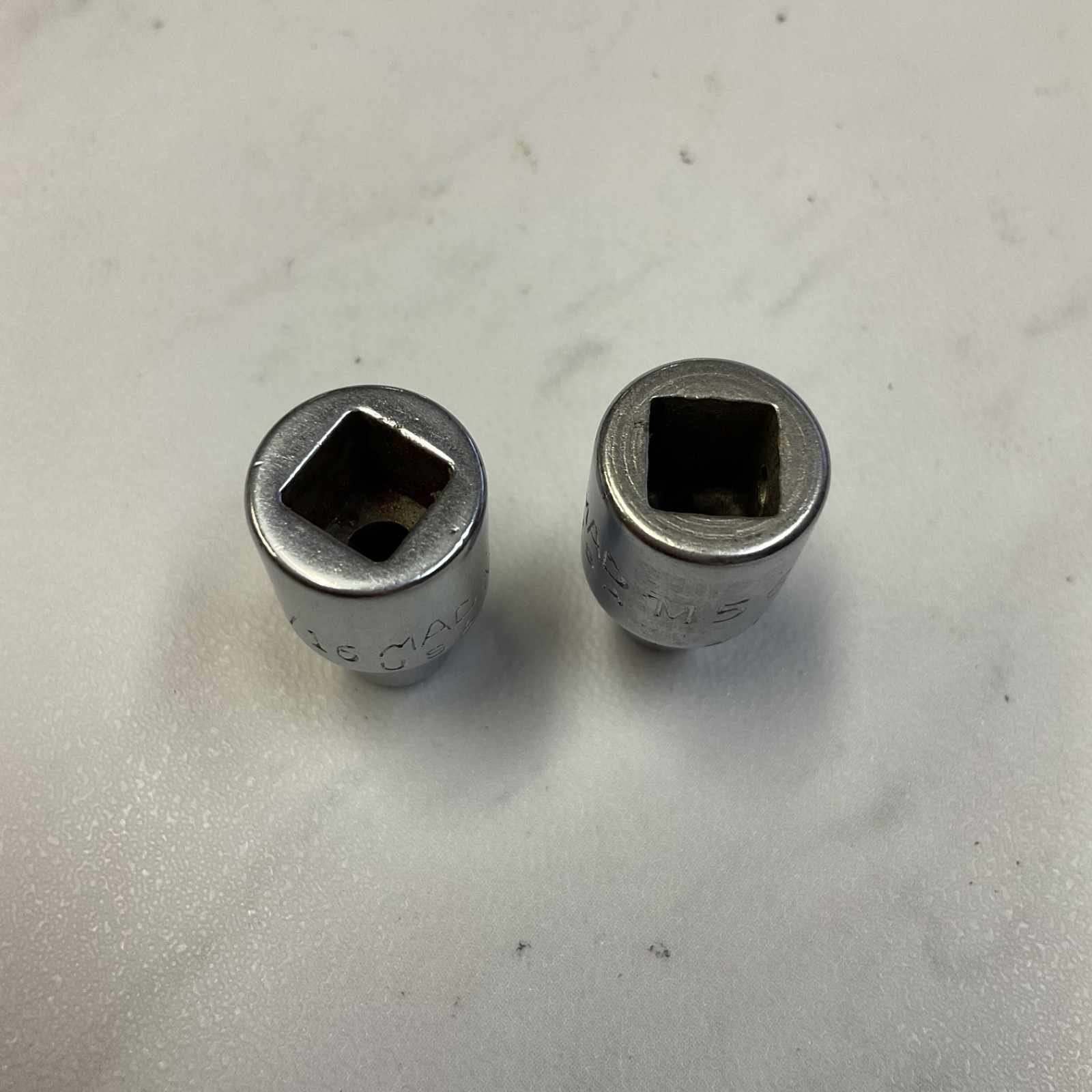Mac Tools M56 (5/32″) & M66 (3/16″) Shallow Sockets 1/4″ Drive 6 Point USA
