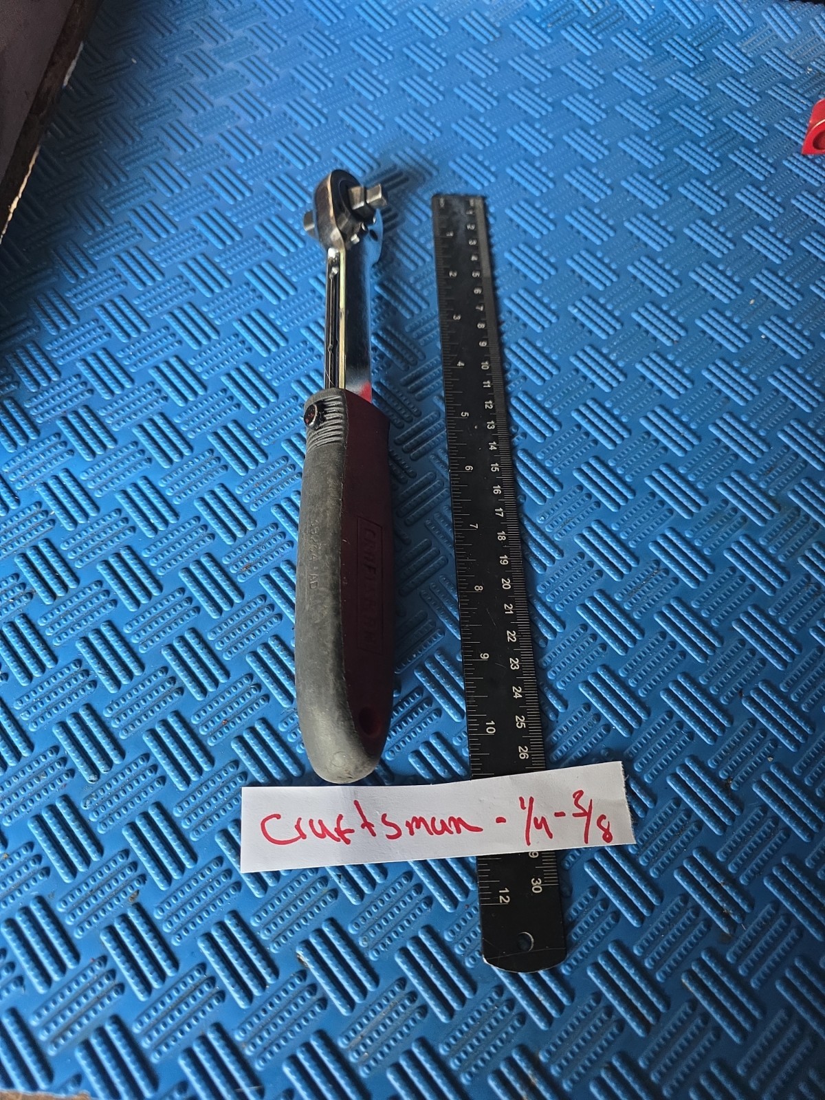 *Rare* CRAFTSMAN RATCHET 1/4″ & 3/8″ EXTENDABLE RATCHET WOBBLE ANVIL