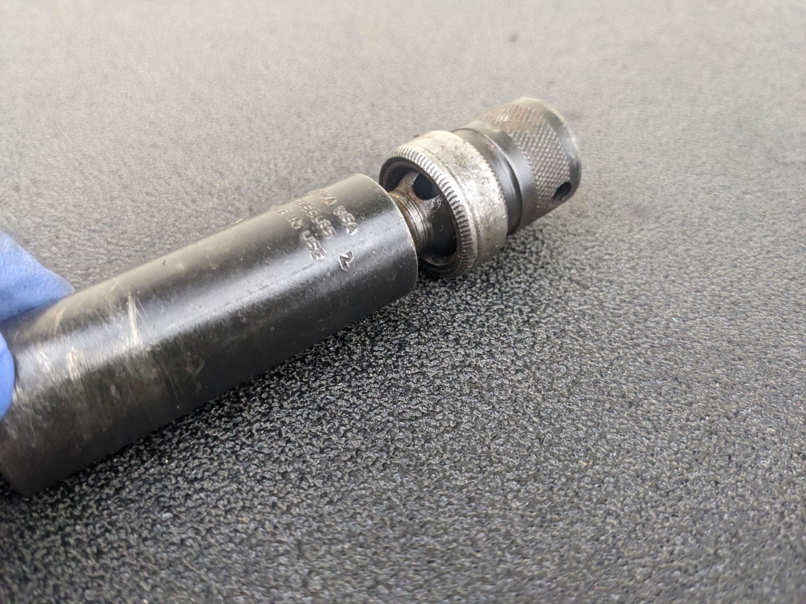 #bm475 SNAP-ON S9710KA 3/8″ DRIVE 5/8″ DEEP UNIVERSAL FLEX Spark Plug SOCKET