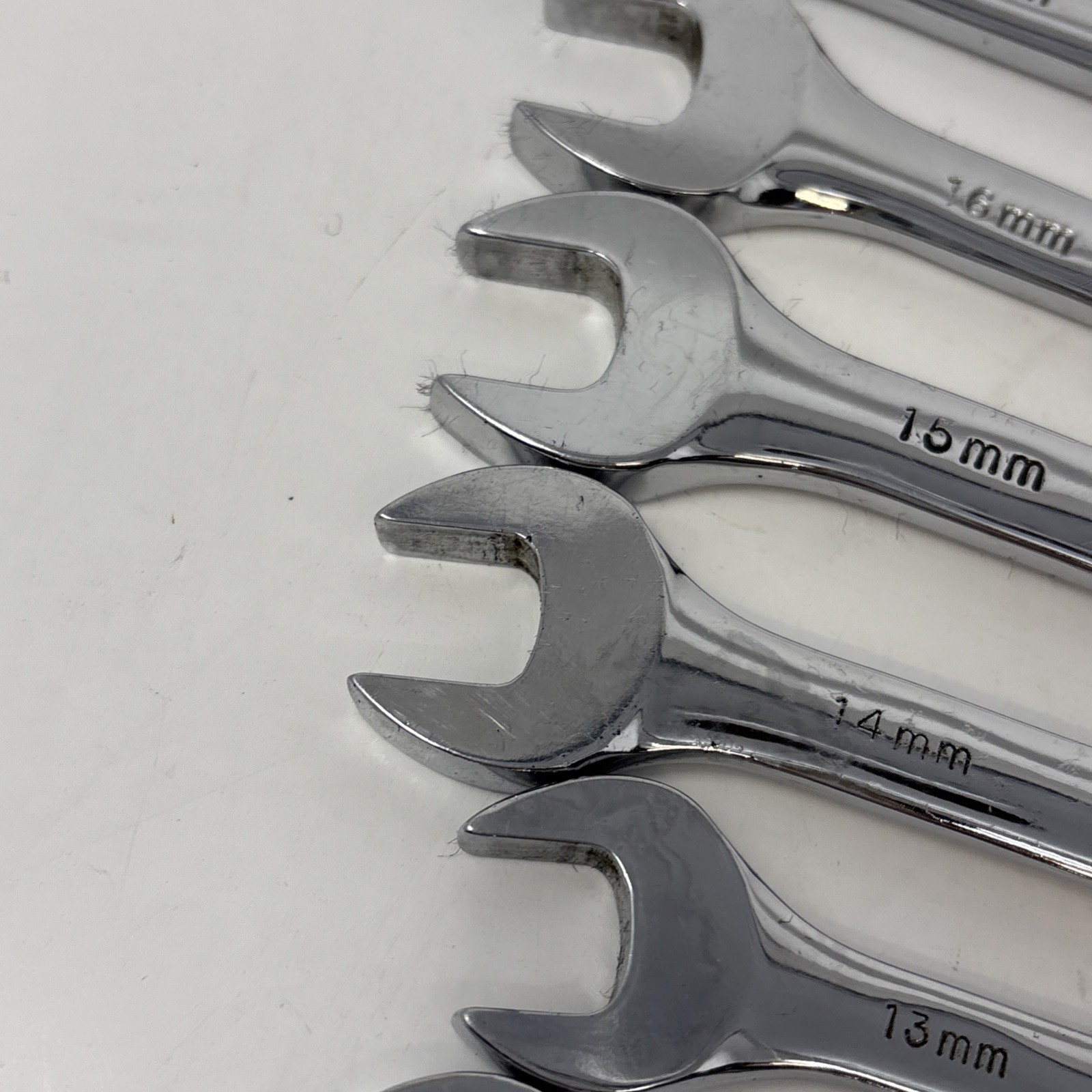 SK S-K Tools 14 Pcs Metric Combo Wrench Set SuperKrome Polished 7MM to 22MM READ