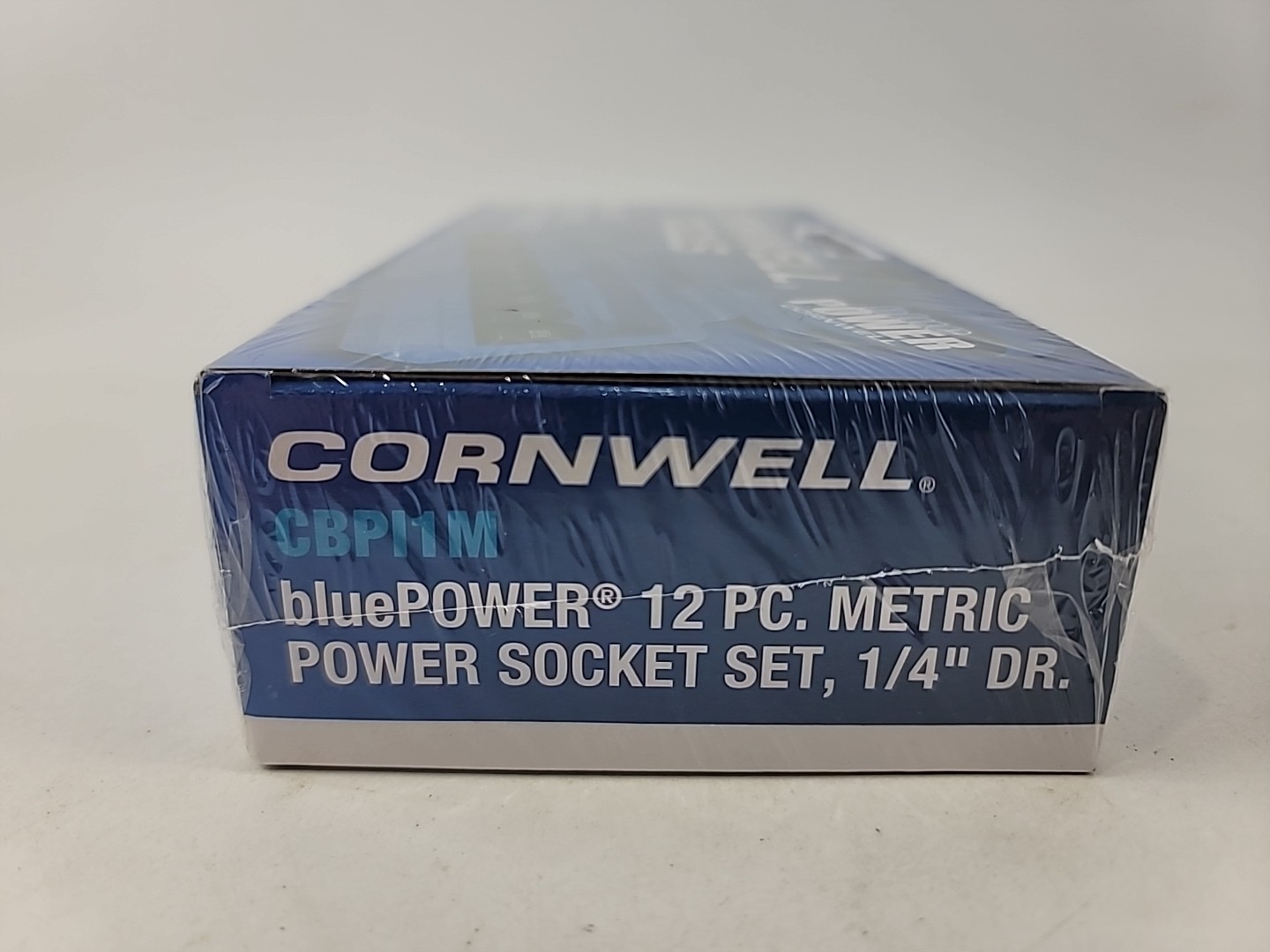 Cornwell bluePOWER CBPI1M 12 Pc Metric Socket Set 1/4″ Dr 6-Point NEW SEALED!!!