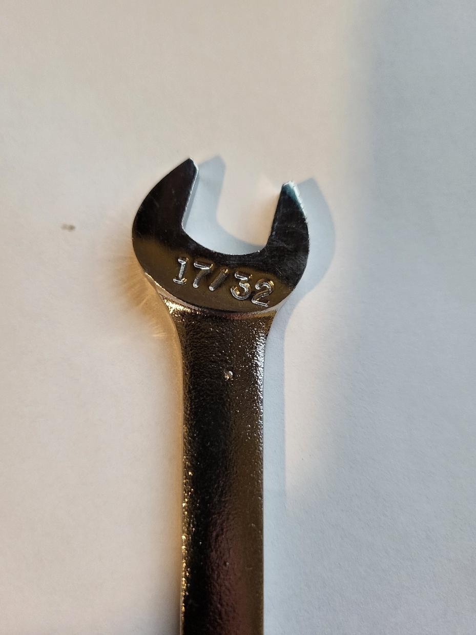 CRAFTSMAN -V- 44471, 7/16″ x 17/32″ THIN TAPPET OPEN-END WRENCH