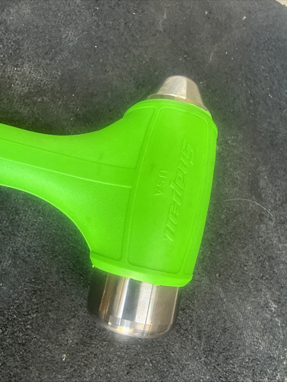 For Snap-on Tools NEW Green 56oz/1550g Soft Grip Dead Blow Hammer HBBD56g