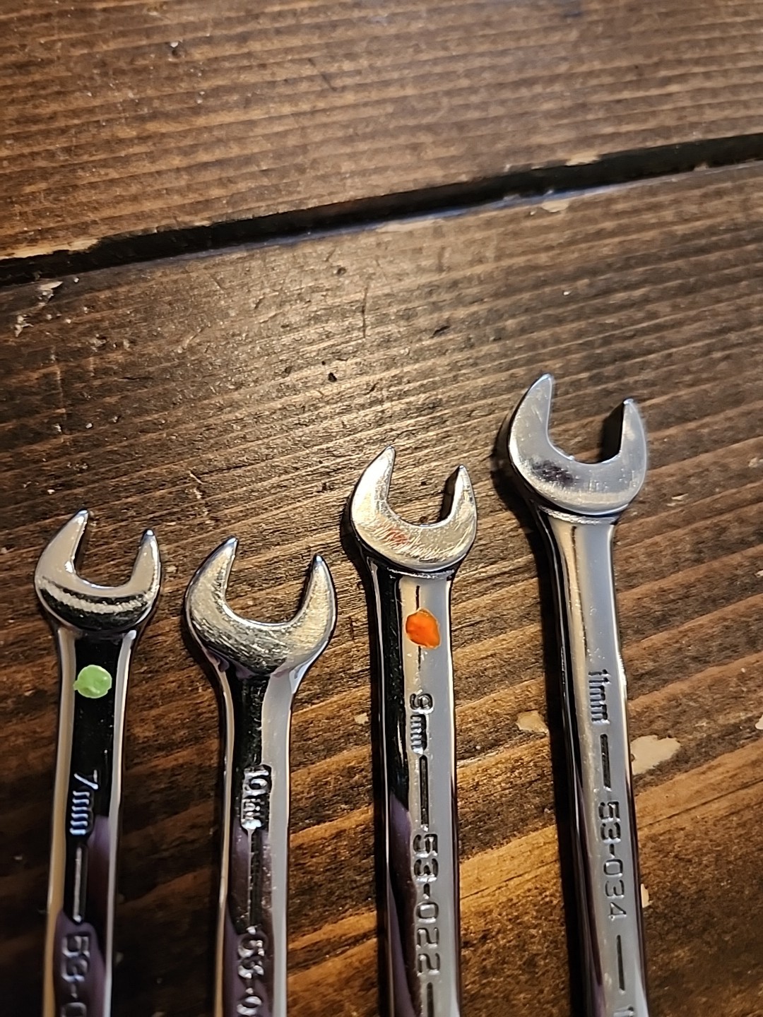 💥USA Lifetime Warranty Armstrong Tools 4pc Metric Double Open End Wrench Set